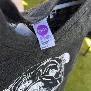 American Apparel Gray Short Sleeve Tee with Soft Fabric and Crew Neck